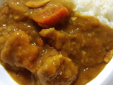 二日目でもジューシー♪チキンカレー